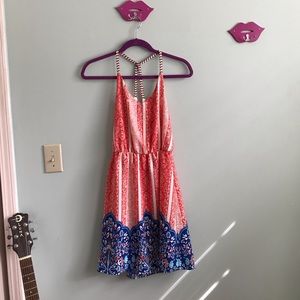 🚫SOLD🚫Pink owl patterned dress